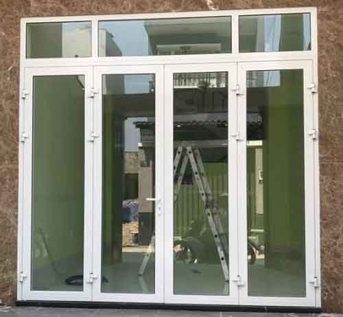 gia cua nhom 4 canh - Cửa nhôm kính xingfa 4 cánh trượt lùa giá bao nhiêu
